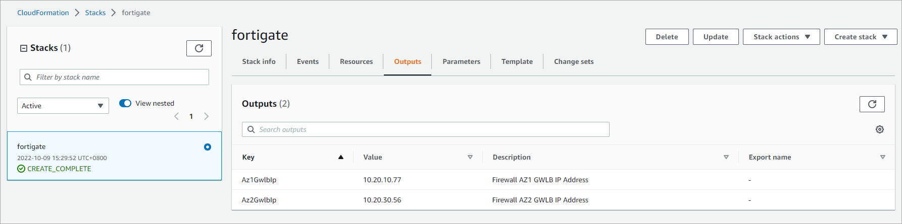 利用CloudFormation自动化部署AWS GWLB集成FortiGate防火墙